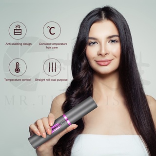 Plancha inalámbrica para cabello hot sale