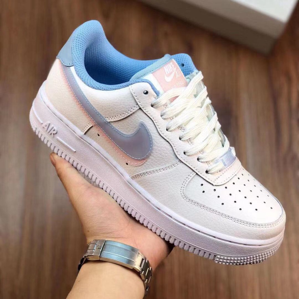 Air force 1 azul y clearance rosa