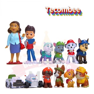 Paw Patrol Set Figuras 6 Muñecos Perros Patrulla Canina - Pr