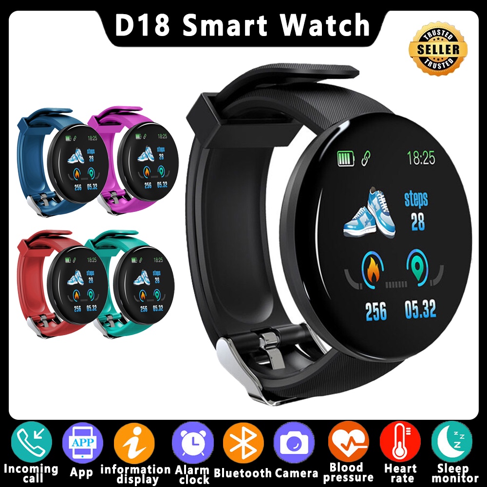 Smartwatch d18 online funciones