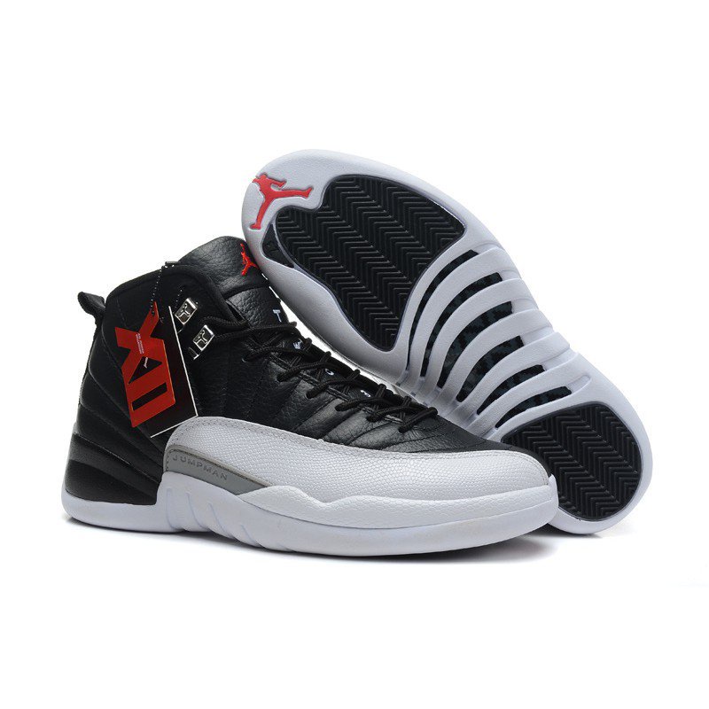 Jordan retro 12 negro best sale con blanco