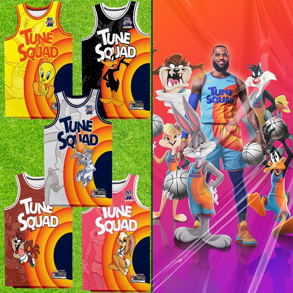 Jersey Movie Space Jam JAMES 6 Tune Squad Uniforme Shopee México