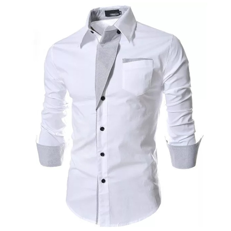 Camisa Manga Larga Para Hombre