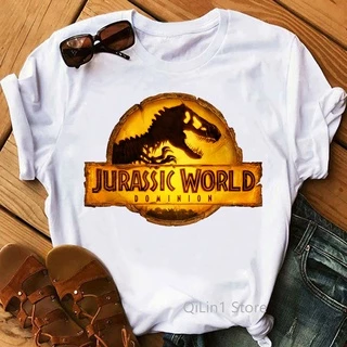 Jurassic World Mattel Camiseta Jurassic Park Logo Clásico