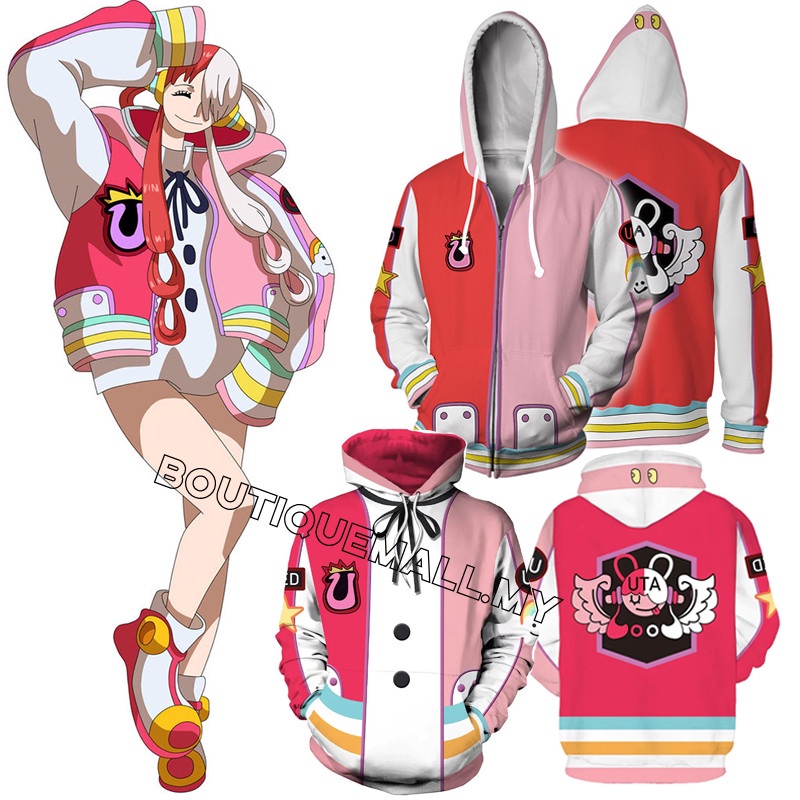 Sudadera One Piece Anime Manga Cosplay Capucha