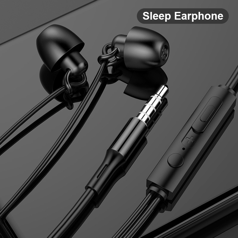 Sleep Auriculares HiFi De Silicona Suave Lado Dormir A Prueba De Sonido