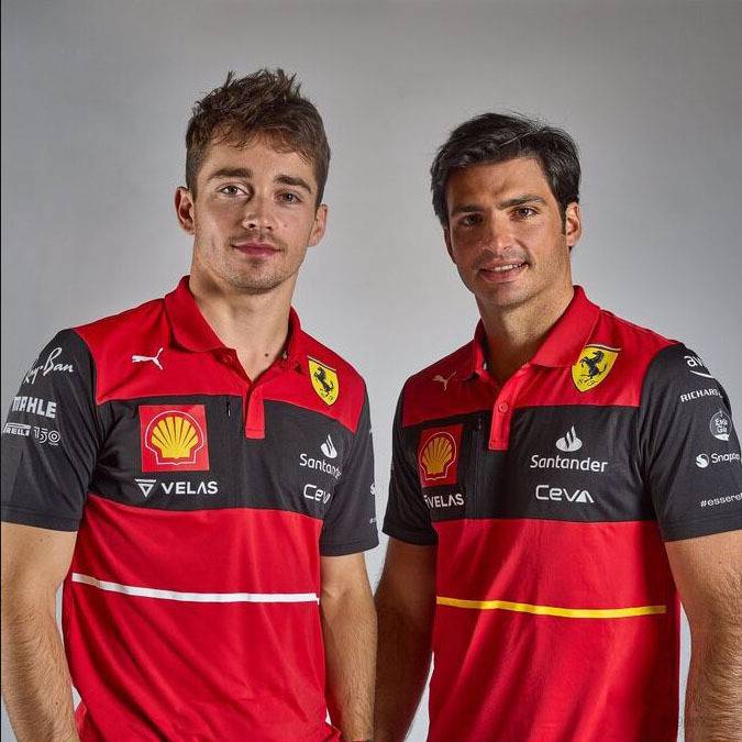 Playera deportiva Scuderia Ferrari Team