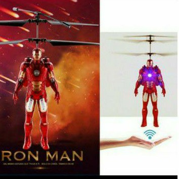 Iron man juguete volador online