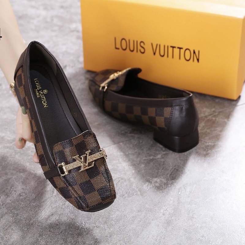 Louis Vuitton LV Вы Zapatos De Vestir De Mujer Moda Mujer Zapato