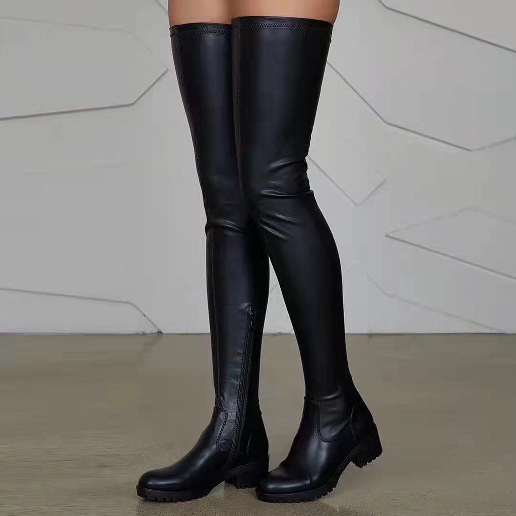 Botas de best sale cuero mujer largas