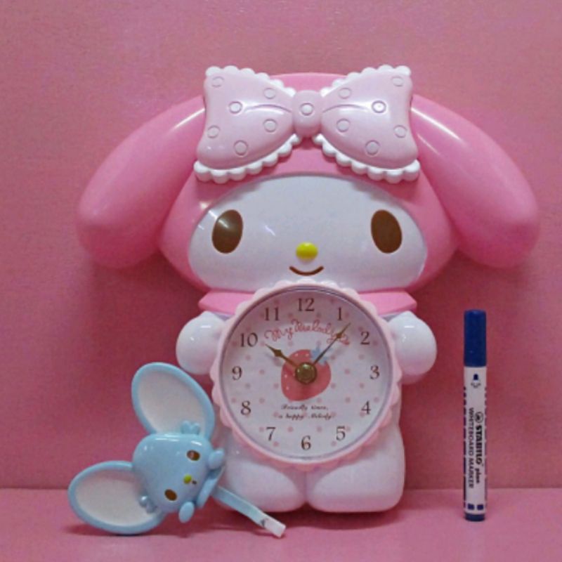 Reloj infantil de pared Monstruo, Tape Pink
