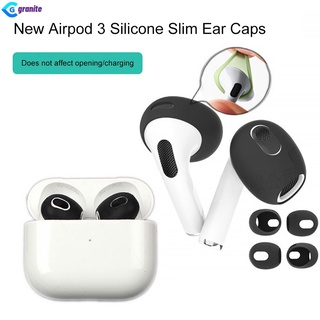 Para AirPods 3a Funda Protectora De Silicona Cubiertas De Piel Almohadillas  Para Apple AirPod 3 Generación Cubierta De Oído Consejos Accesorios