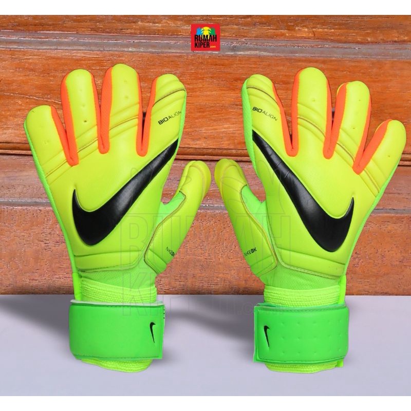 Nike NG verde portero guantes/guantes de portero goalkeeper |