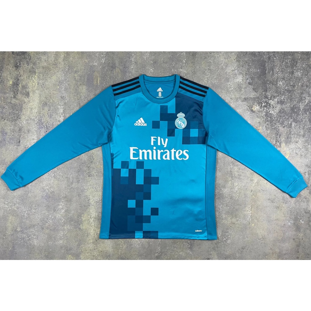 Camisa del real madrid best sale manga larga