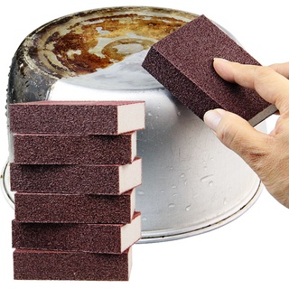 HOME-X Juego de esponja y soporte de cocina, esponjas de limpieza con  almohadillas para fregar, gancho de secado de esponja, paquete de 12,  esponja: 4