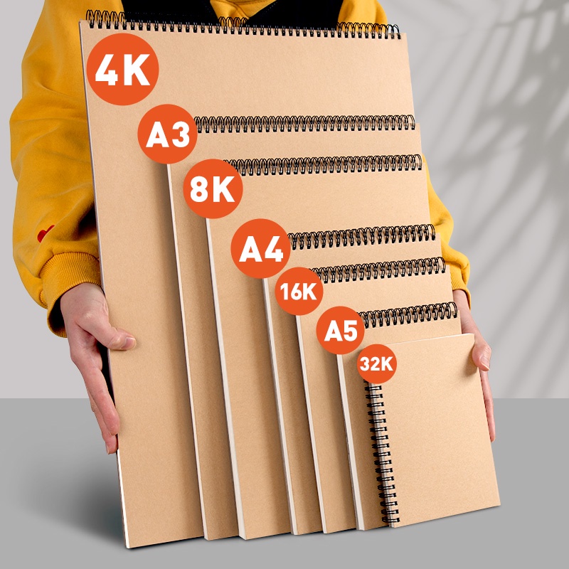 160-gsm-profesional-cuaderno-de-bocetos-a5-a4-a3-8k-16k-papel-grueso