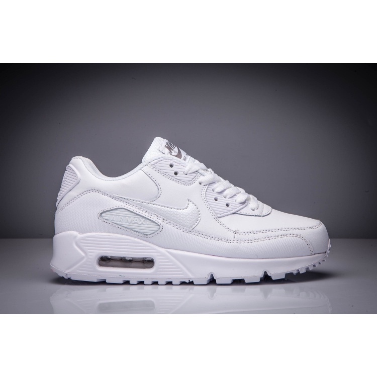 nike air max 90 cushion running all white leather Calzado Para Hombre Y Mujer Shopee Mexico