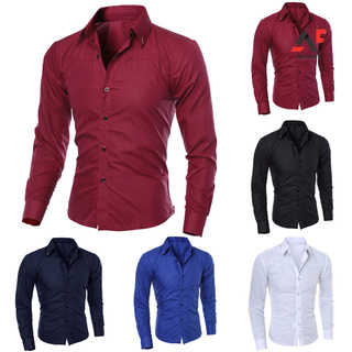 Camisas de vestir de colores hot sale