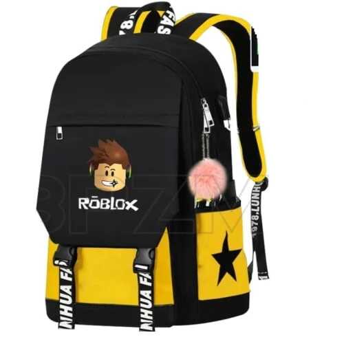 Roblox último juego Popular Roblox bolsas de la escuela para Kindergarten niños escuela media | Shopee México