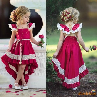 Vestidos de niña para boda blanco con discount rojo