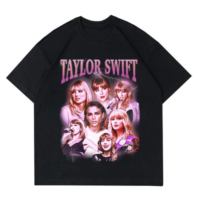 Camiseta con estampado de Taylor Swift para hombre, ropa de cuello redondo,  cómoda, transpirable, Vintage, de gran tamaño, informal, grande xuanjing  unisex