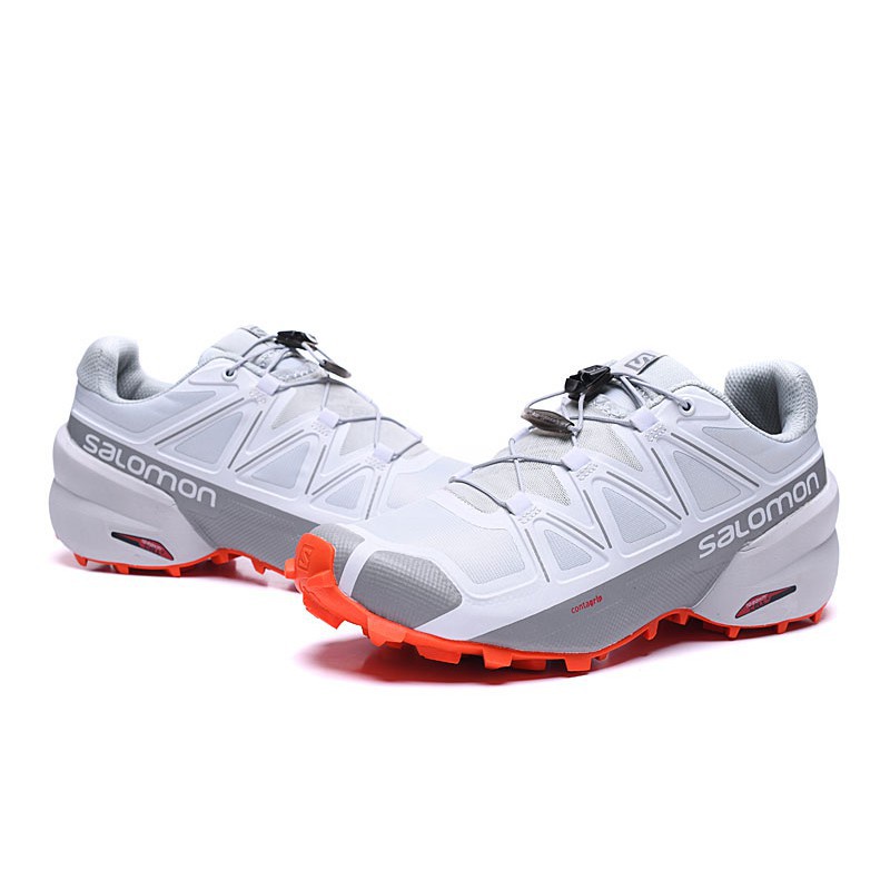 Zapatillas salomon blancas discount hombre