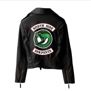 2022 Nuevo Riverdale Pu Chaquetas Impresas Southside Serpents