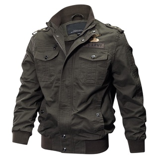 Otoño Invierno algodón militar chaqueta hombres táctico abrigo soldado MA1  ejército abrigos hombre marca bombardero chaquetas hombre con capucha