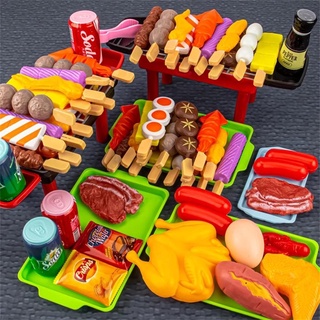 Play Kitchen - Juego de cocina de madera para niños pequeños y  grandes - Mini juguete de simulación para niños y niñas con estufa de cocina,  horno, ollas, sartenes, teléfono, microondas