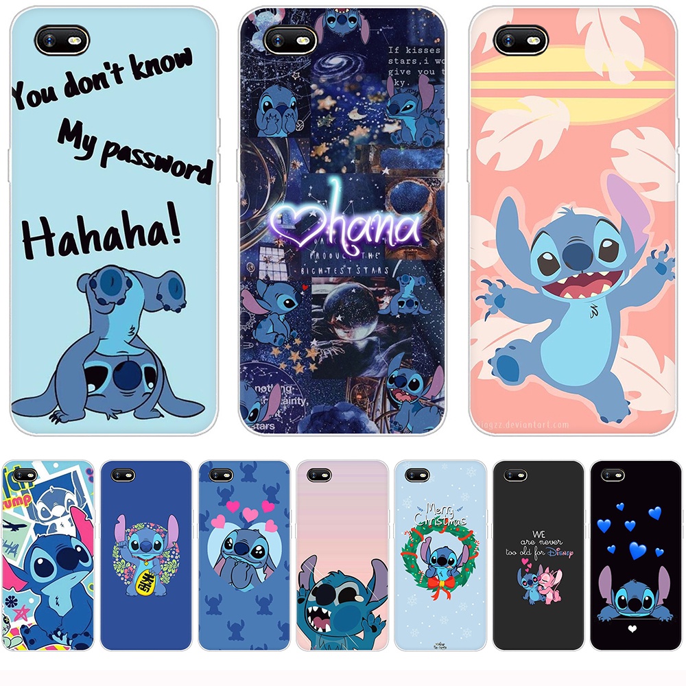 Funda de silicona suave A prueba de golpes para OPPO A53, Stitch