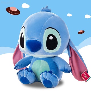 Disney-muñeco de peluche de Lilo & Stitch para niños, juguete de peluche de  dibujos animados Kawaii, almohada de coche, regalo de cumpleaños y Navidad