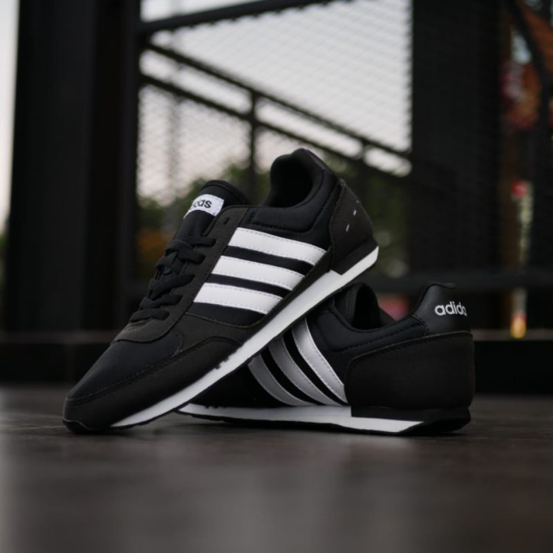 Adidas neo blanco y negro online