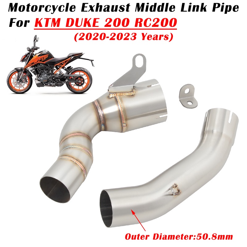 Para KTM DUkE 200 RC200 2020 2021 2022 2023 Motocicleta Escape