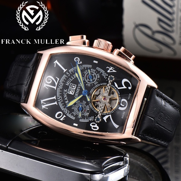 FRANCK MULLER Hombres Reloj De Pulsera Calendario Mec nico