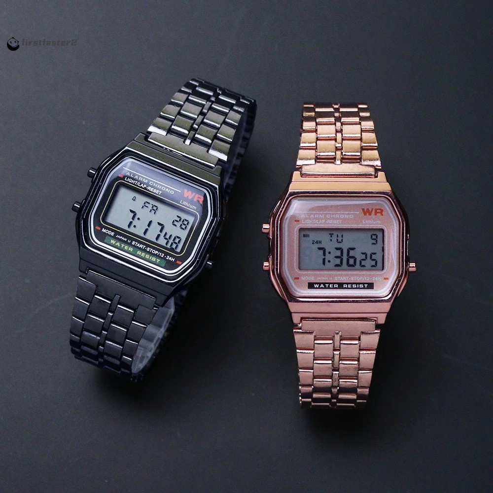 Reloj casio negro hot sale