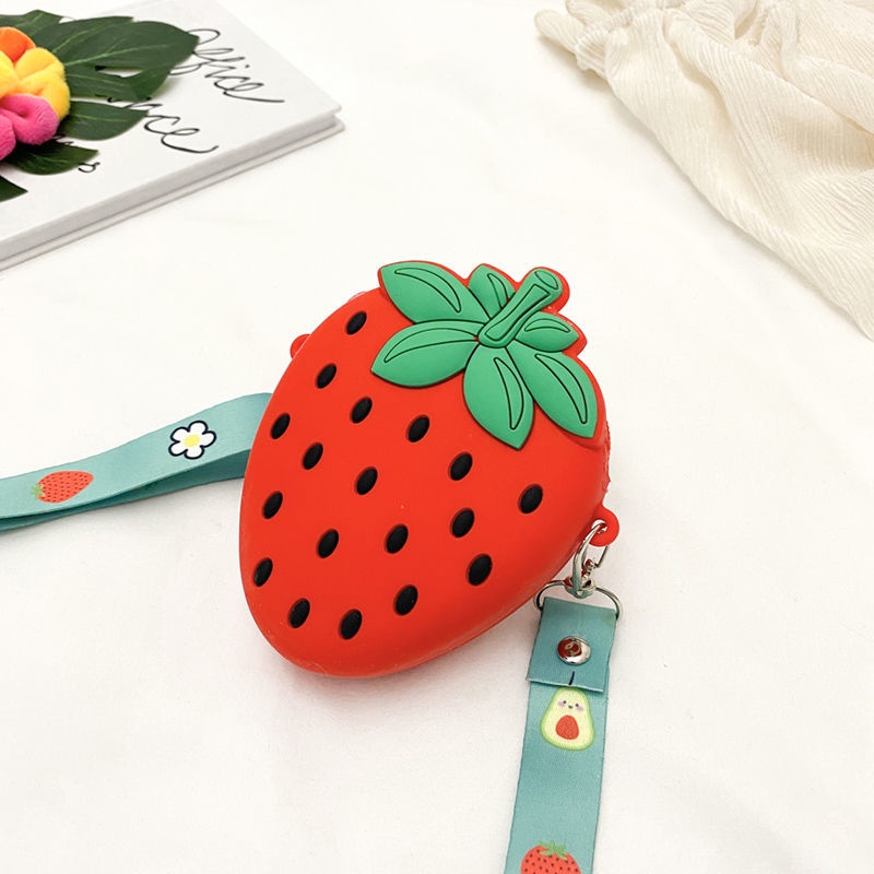 Monederos de silicon de frutas hotsell