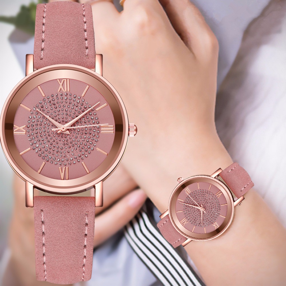 Relojes casuales baratos para mujer, reloj de cielo estrellado