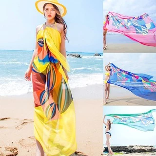 Kimono Mujer Vestido De Playa Kaftan Largo Cubrebikini étnico