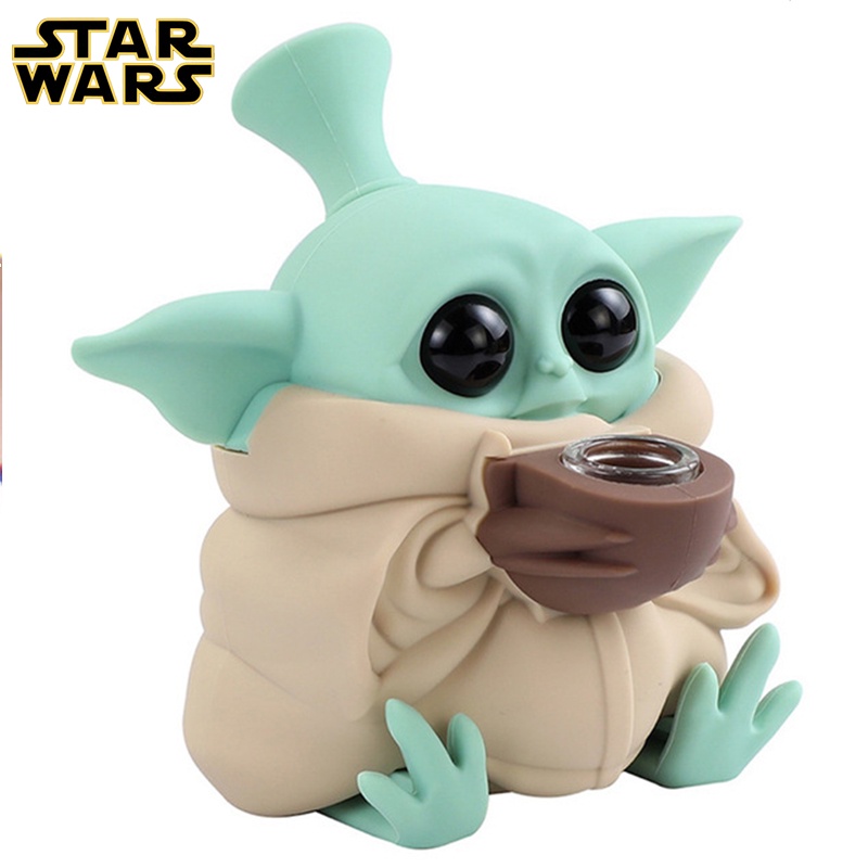 Baby yoda muñeco animado hot sale