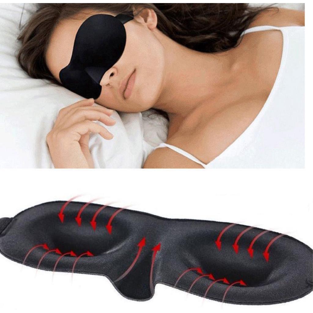 1pc Máscara Para Dormir Para Mujeres Hombres Máscara De Ojos Para Dormir  Divertida Y Linda Rana Máscara De Ojos 3D Para Dormir Regalo De Halloween