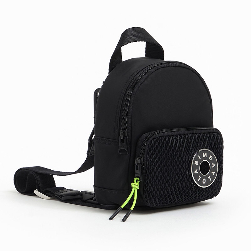 Mochilas Mujer, Mochila M Nylon Negro