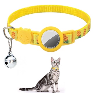 AirTag Cat & Puppy Collar , De Gato Integrado GPS Reflectante Con