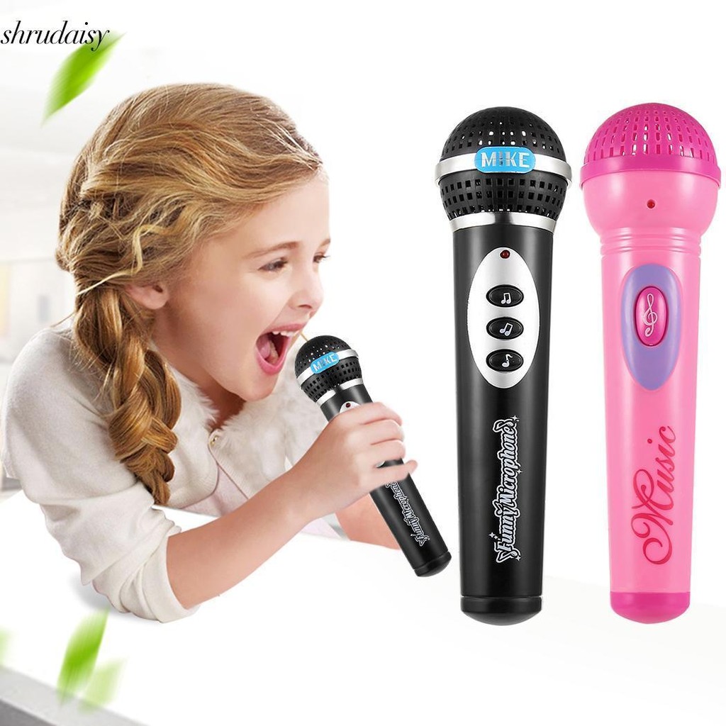 Micrófono para niños niñas niños micrófono Karaoke cantando niños divertido  juguete de música