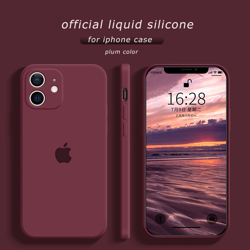 Carcasa Silicona compatible iphone 8+ Colores