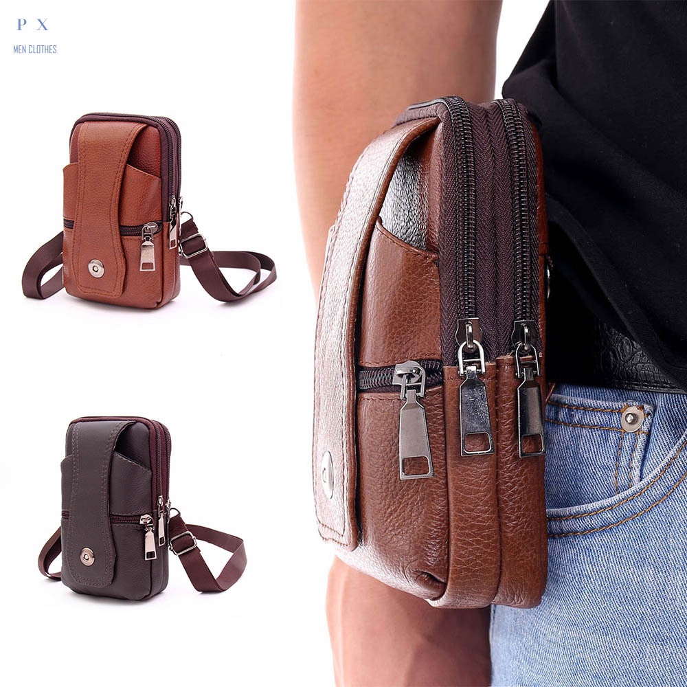 Bolso De La Cintura De Los Hombres Bolsa Riñonera de cintura para hombre,  bandolera de hombro de cue Tmvgtek Para Estrenar