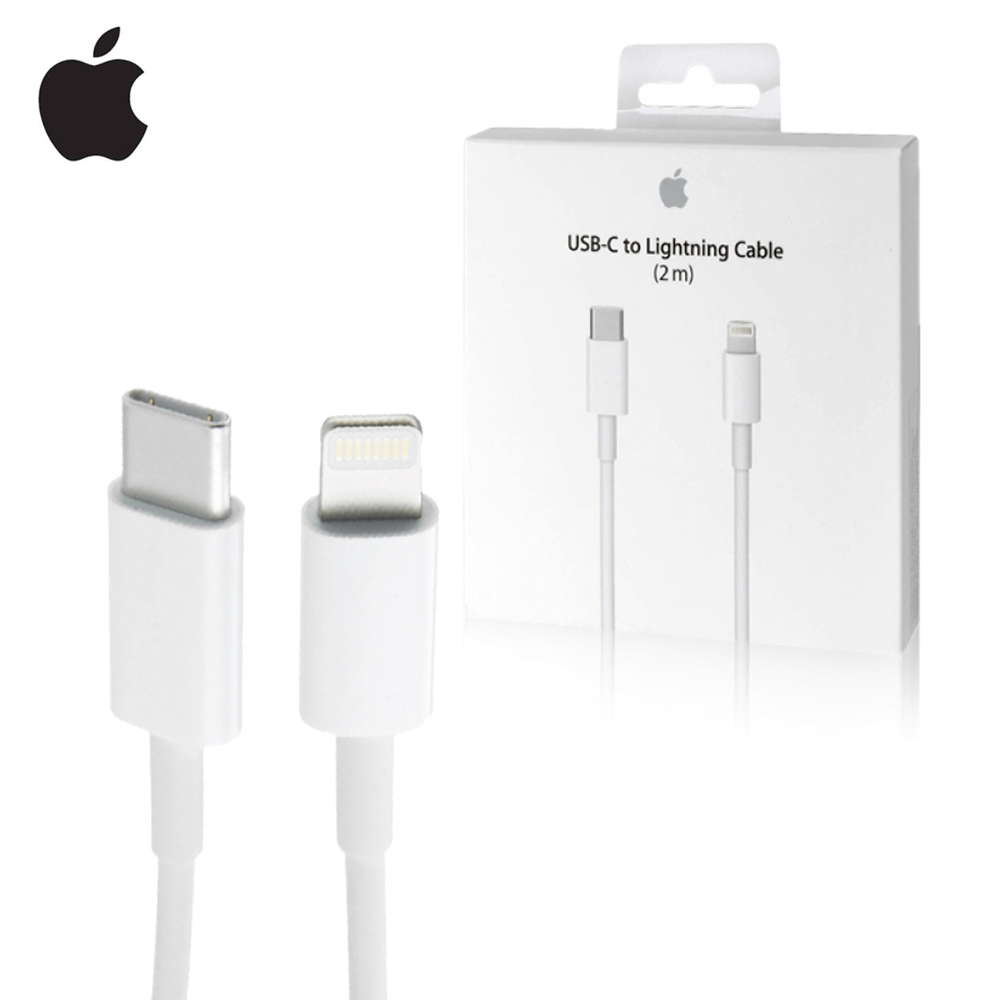 cable Original Apple 2m 1m UsbC A Lightning 18w Para Iphone Ipad