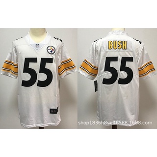 Devin Bush #55 Men's Nike Limited Color Rush Jersey