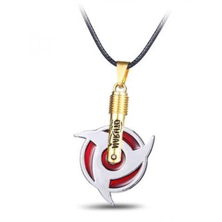 Collar periférico de Anime Naruto, adorno Xiao, organización Itachi Uchiha  Sharingan, colgante de acero de titanio, regalo para estudiantes -  AliExpress