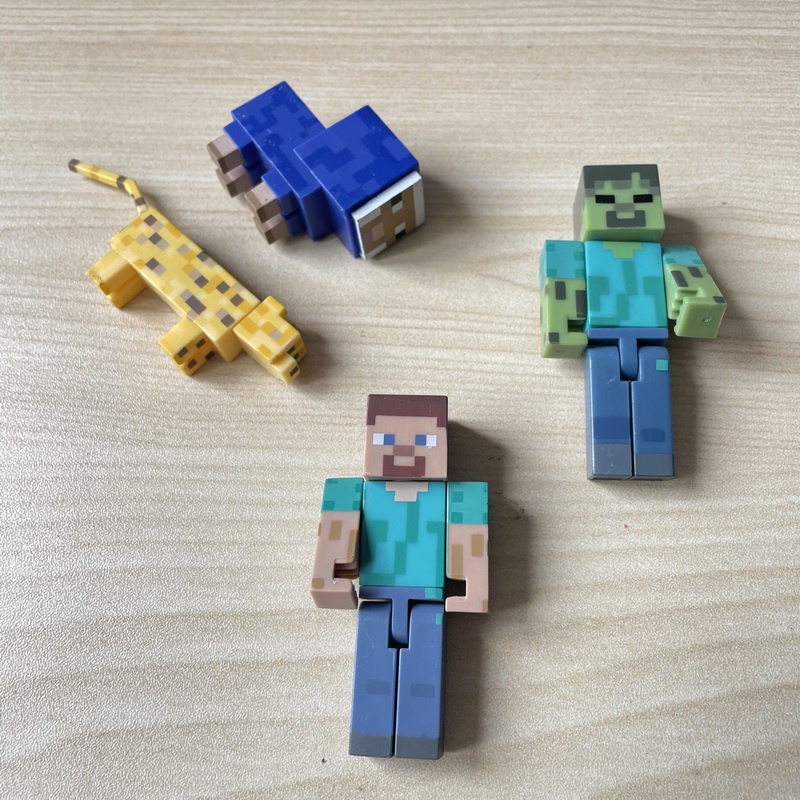 Juguetes de best sale steve de minecraft