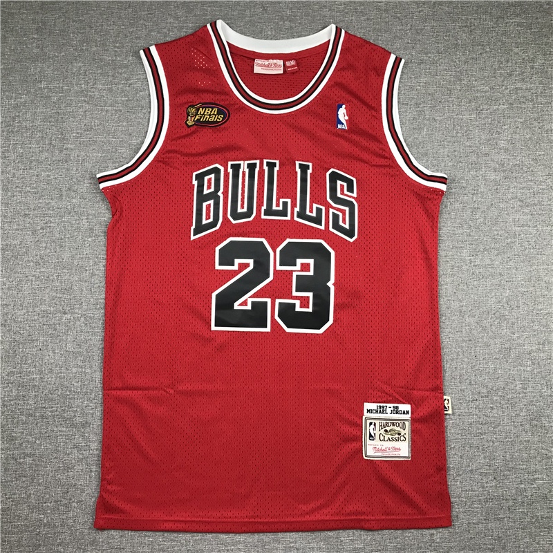 Camiseta Del Campeonato Michael Jordan Retro Bordada Chicago Bulls 23 NBA De Baloncesto Individual Shopee Mexico
